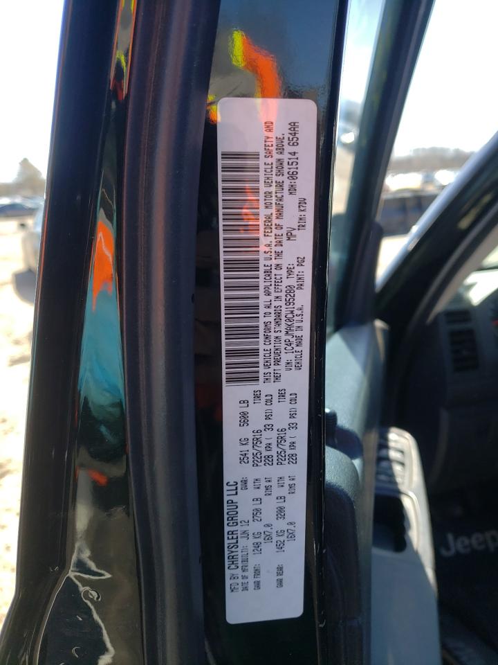 Photo 10 from auction – 2012 JEEP LIBERTY SP with VIN 1C4PJMAK0CW195280