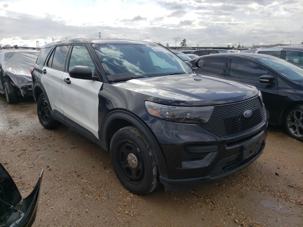 FORD EXPLORER P 2020 with VIN 1FM5K8AB8LGC93104 - Photo from auction