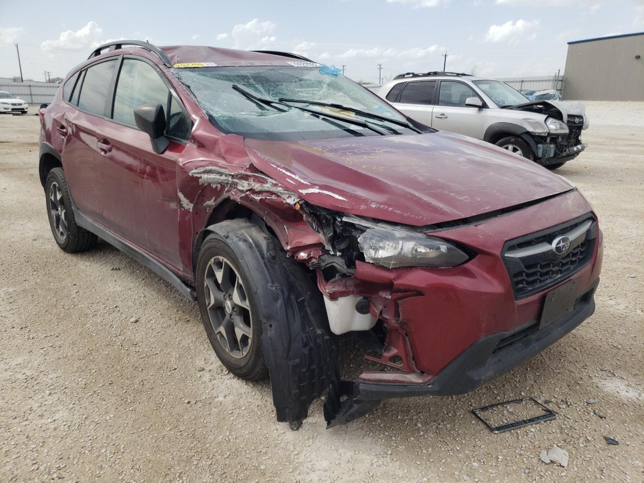 SUBARU CROSSTREK 2018 with VIN JF2GTAAC1J9305428 - Photo from auction