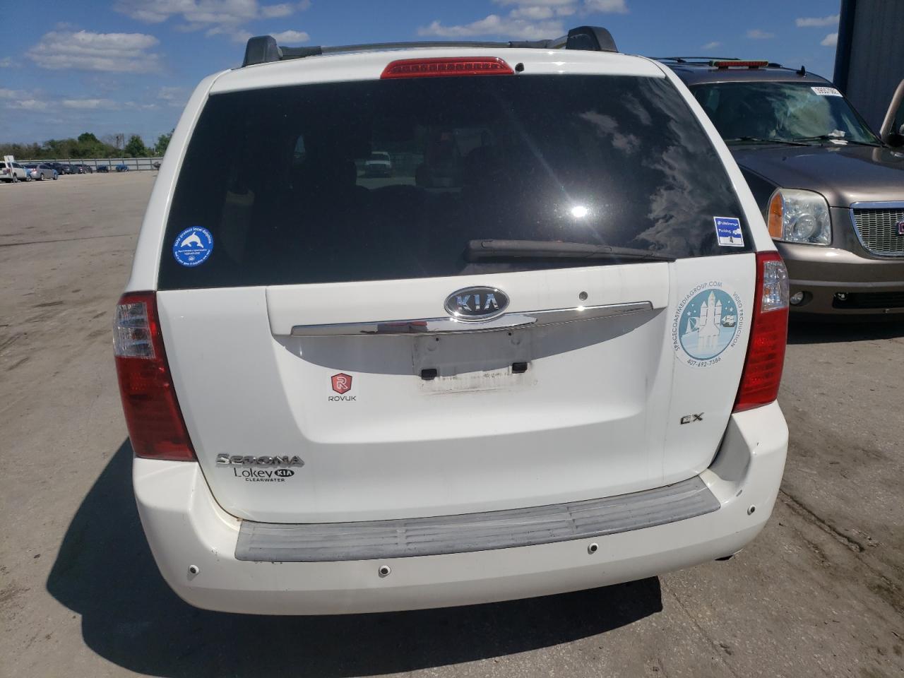 Photo 9 from auction – 2007 KIA SEDONA EX with VIN KNDMB233276121035