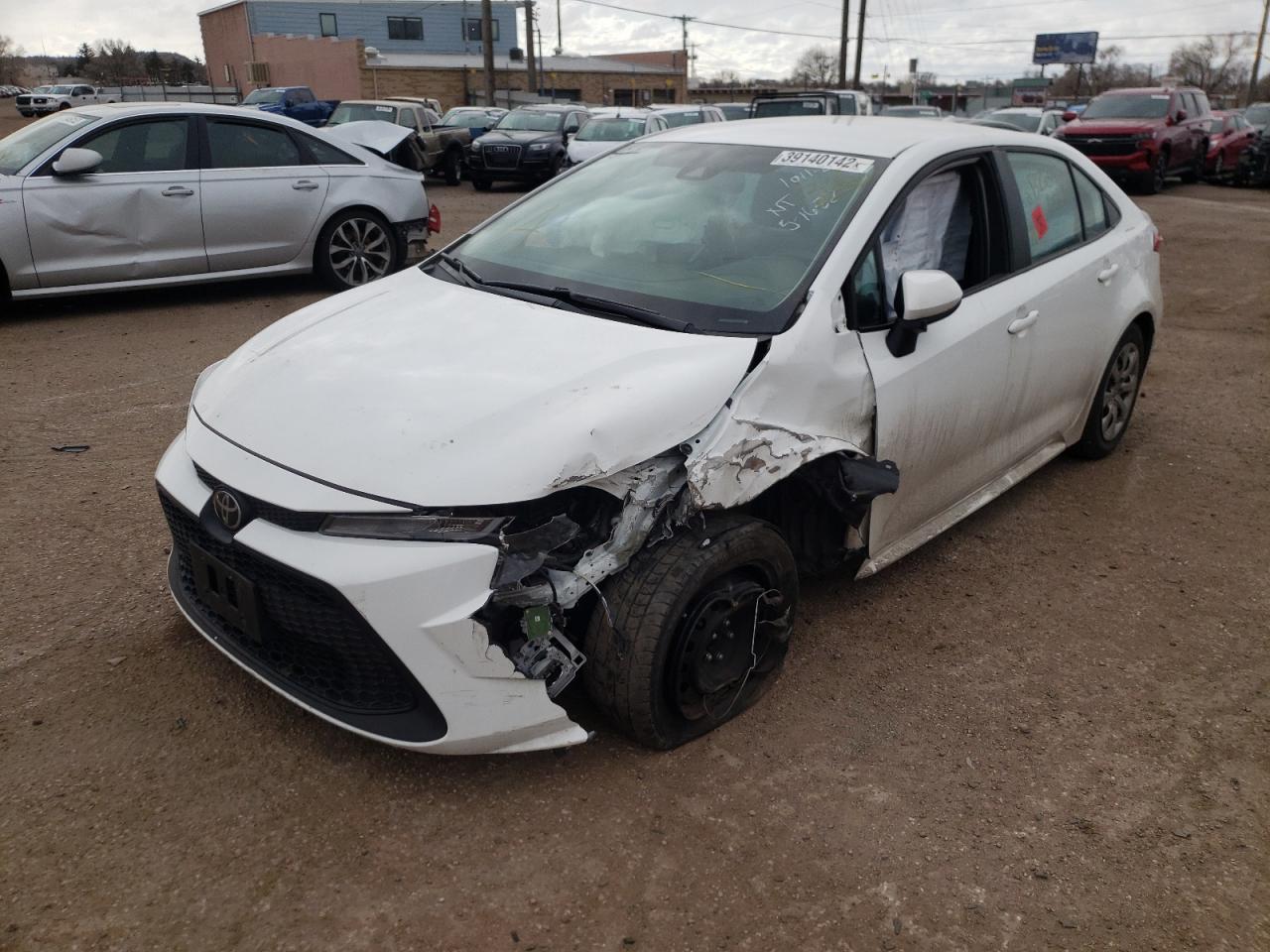 Photo 2 from auction – 2020 TOYOTA COROLLA LE with VIN 5YFEPRAE7LP120713