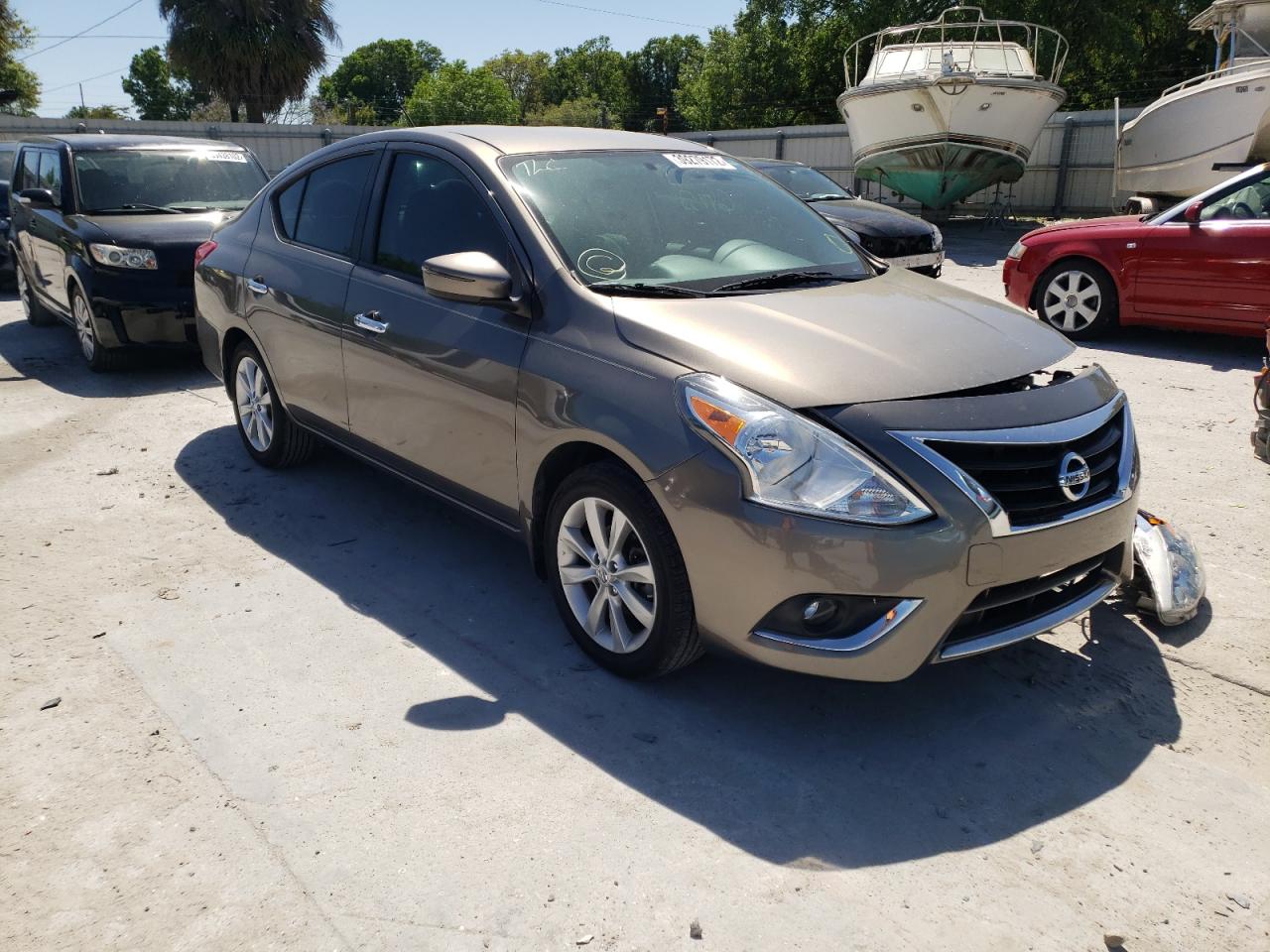 NISSAN VERSA S 2016 with VIN 3N1CN7AP8GL817414 - Photo from auction