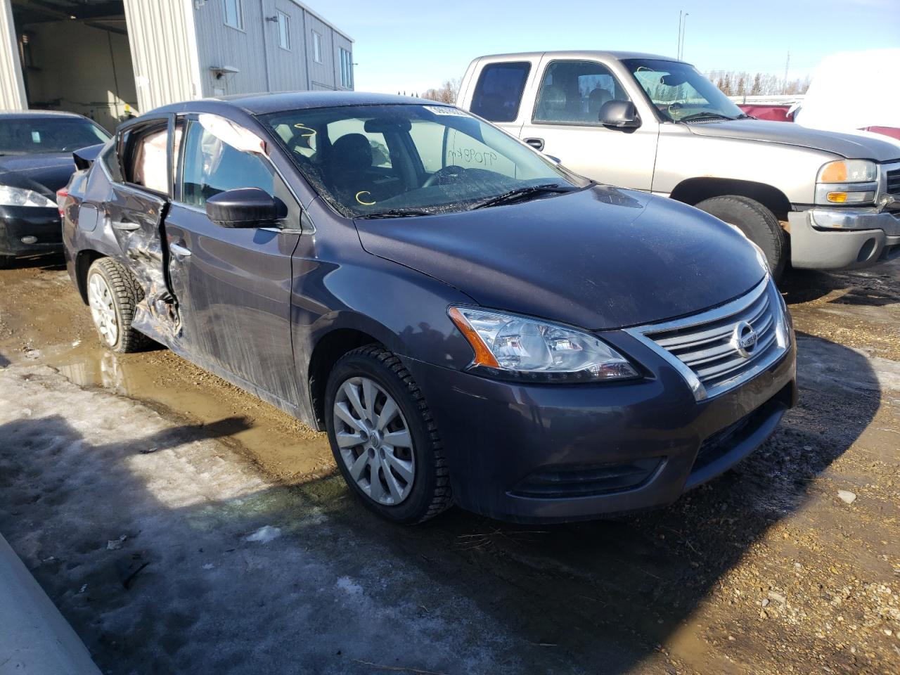 Photo 1 from auction – 2015 NISSAN SENTRA S with VIN 3N1AB7AP2FL650790