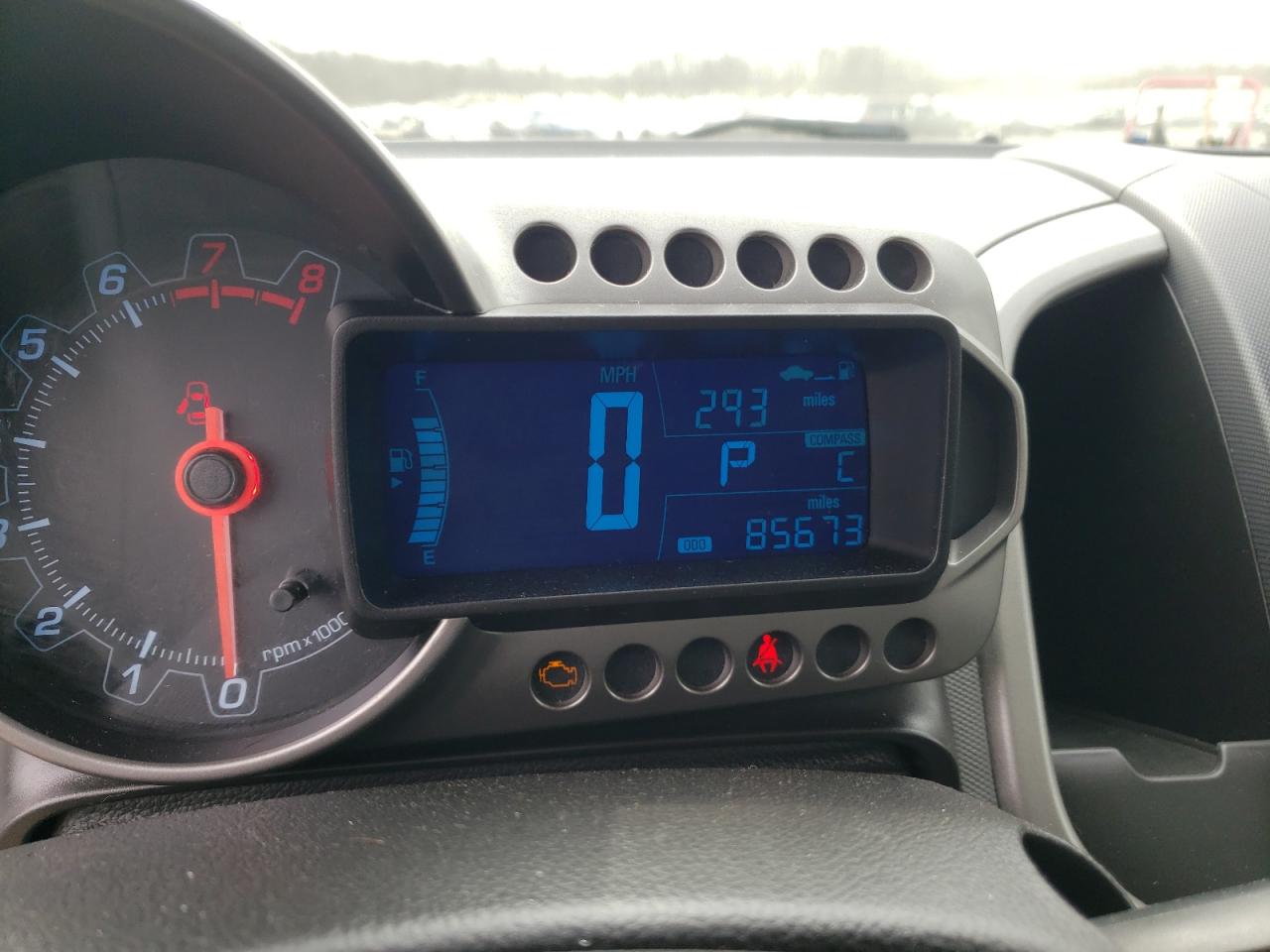 Photo 8 from auction – 2013 CHEVROLET SONIC LTZ with VIN 1G1JE6SB1D4126804