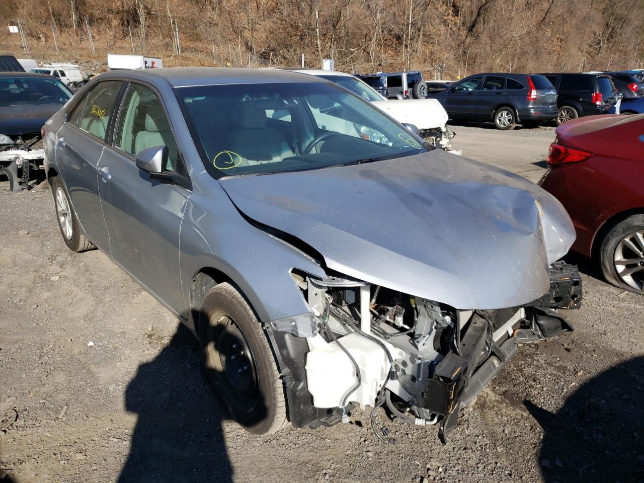 TOYOTA CAMRY LE 2016 with VIN 4T4BF1FK8GR577451 - Photo from auction