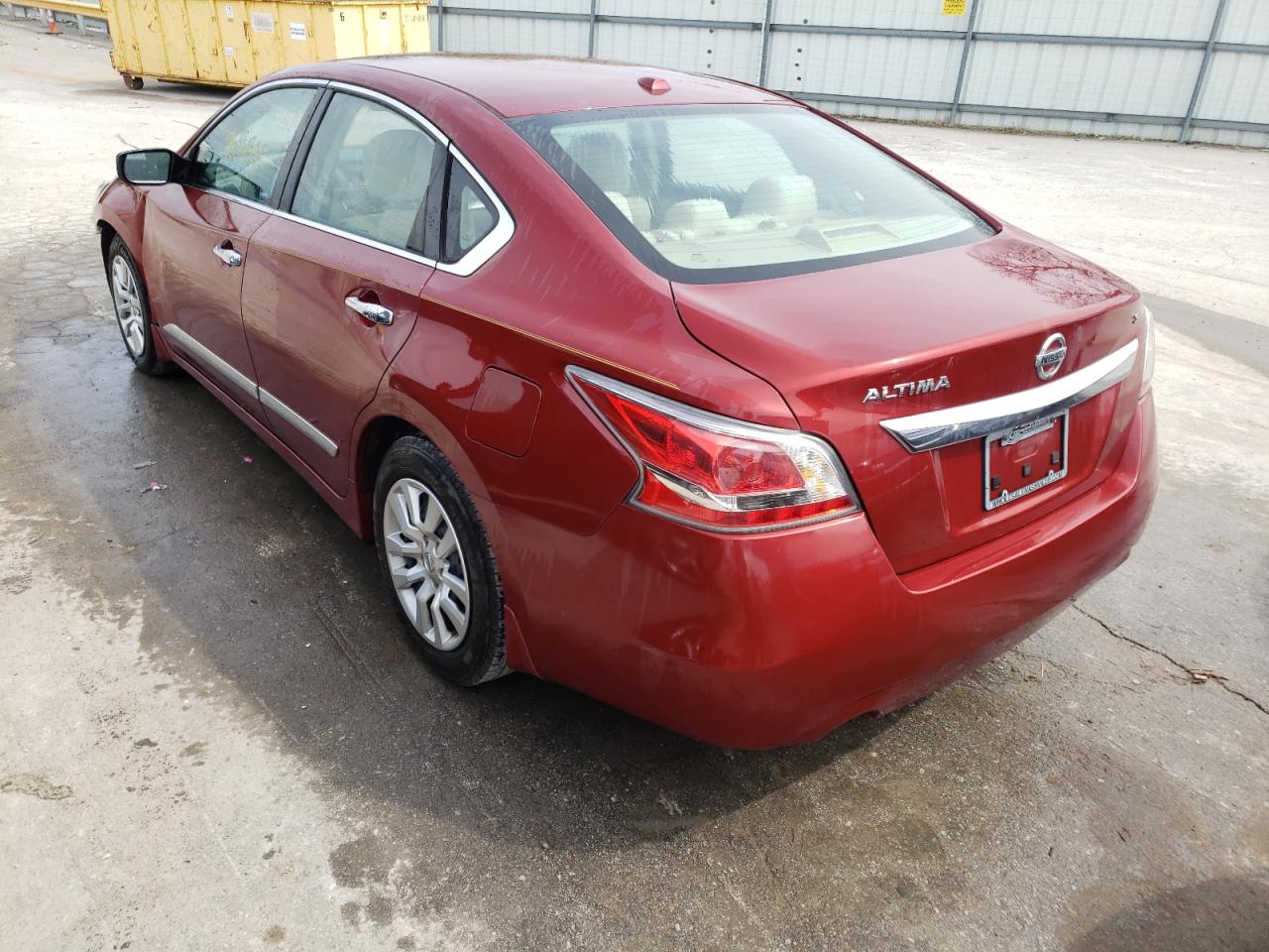 Photo 3 from auction – 2015 NISSAN ALTIMA 2.5 with VIN 1N4AL3AP3FN407000