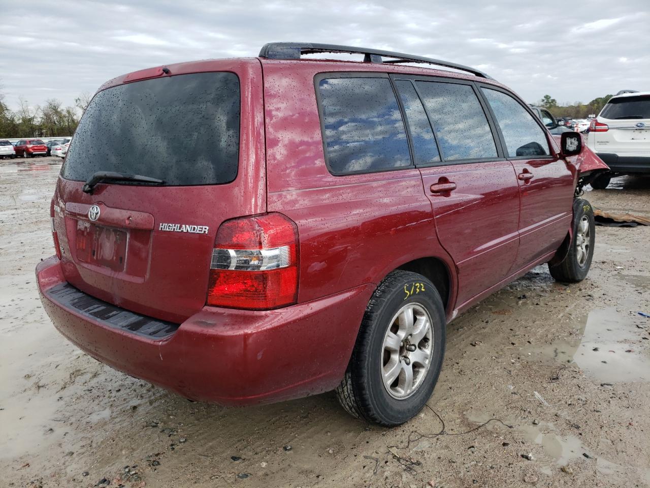 Photo 4 from auction – 2004 TOYOTA HIGHLANDER with VIN JTEGP21A640028755
