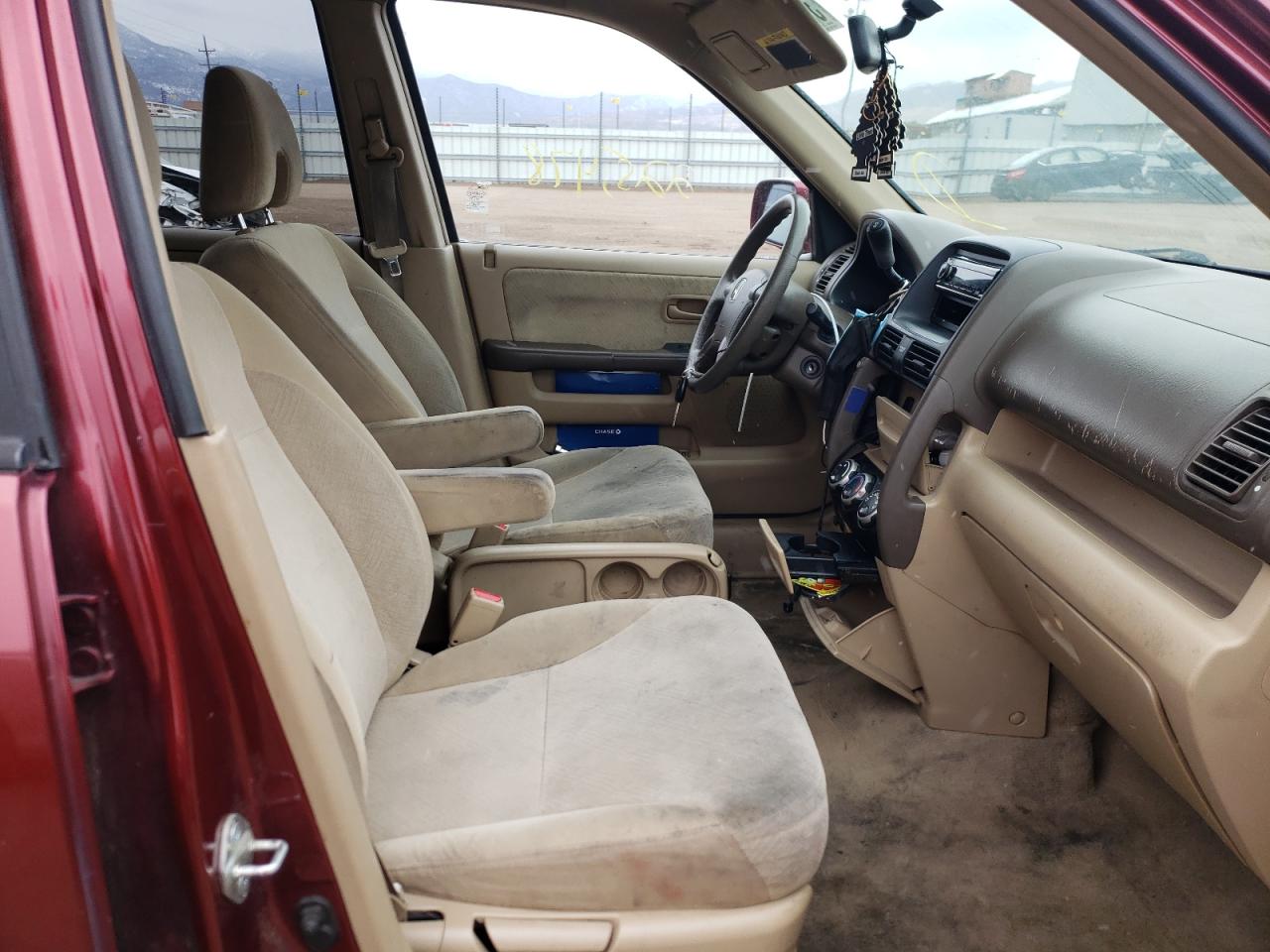 Photo 5 from auction – 2005 HONDA CR-V EX with VIN JHLRD78815C033385