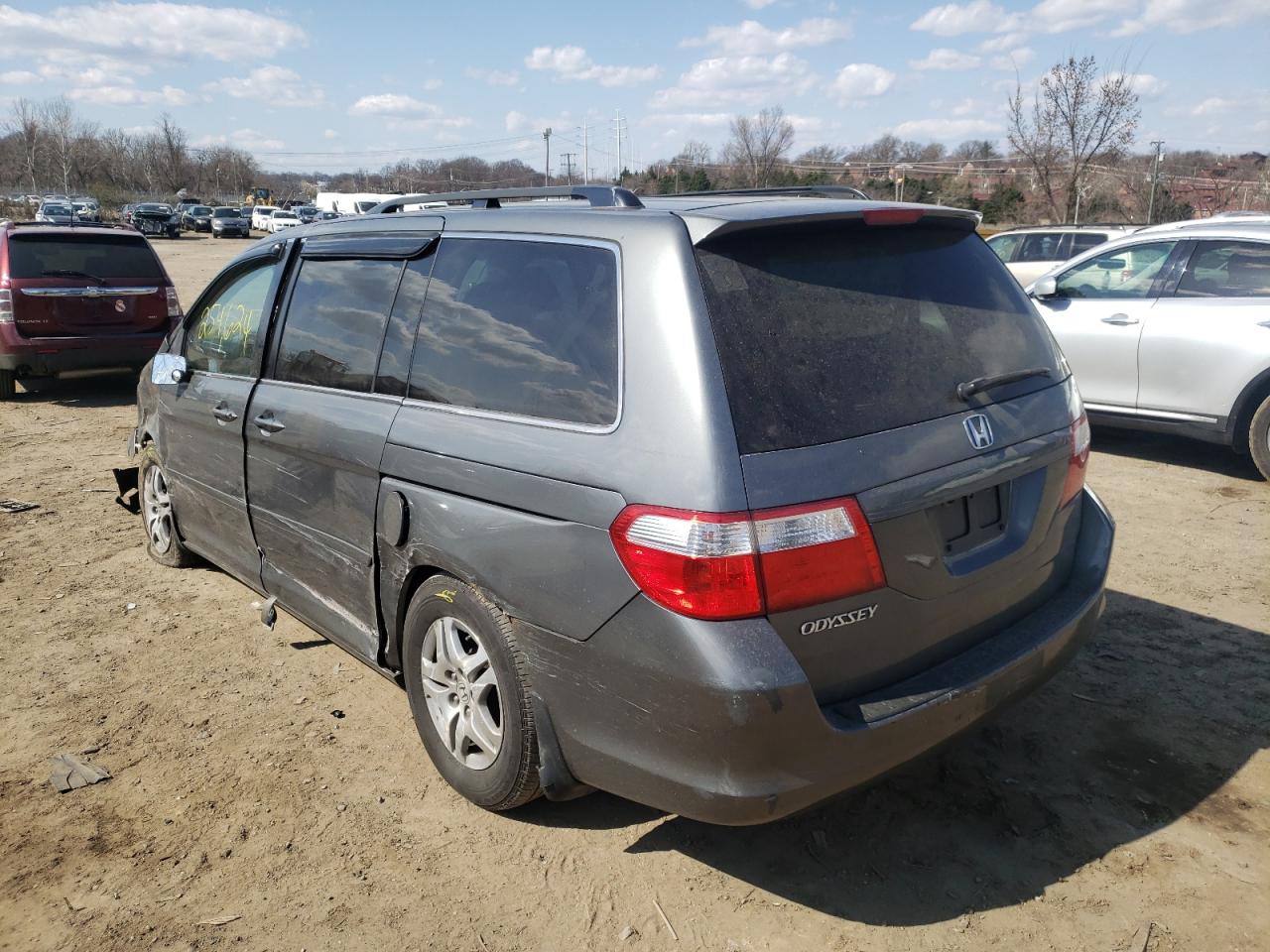 Photo 3 from auction – 2007 HONDA ODYSSEY EX with VIN 5FNRL38717B427975