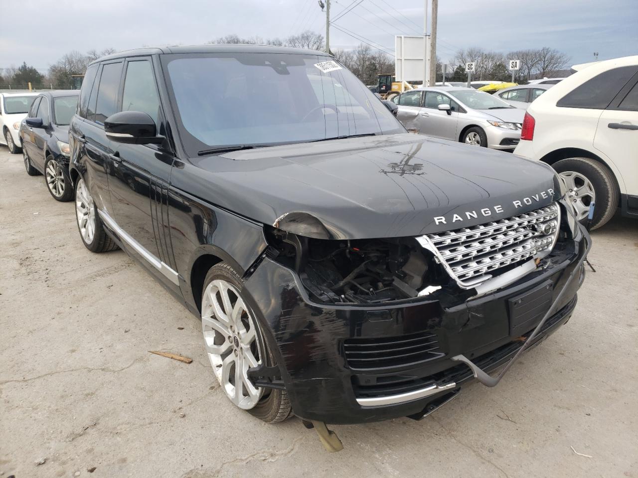 LAND ROVER RANGE ROVE 2017 with VIN SALGS2FK2HA331934 - Photo from auction