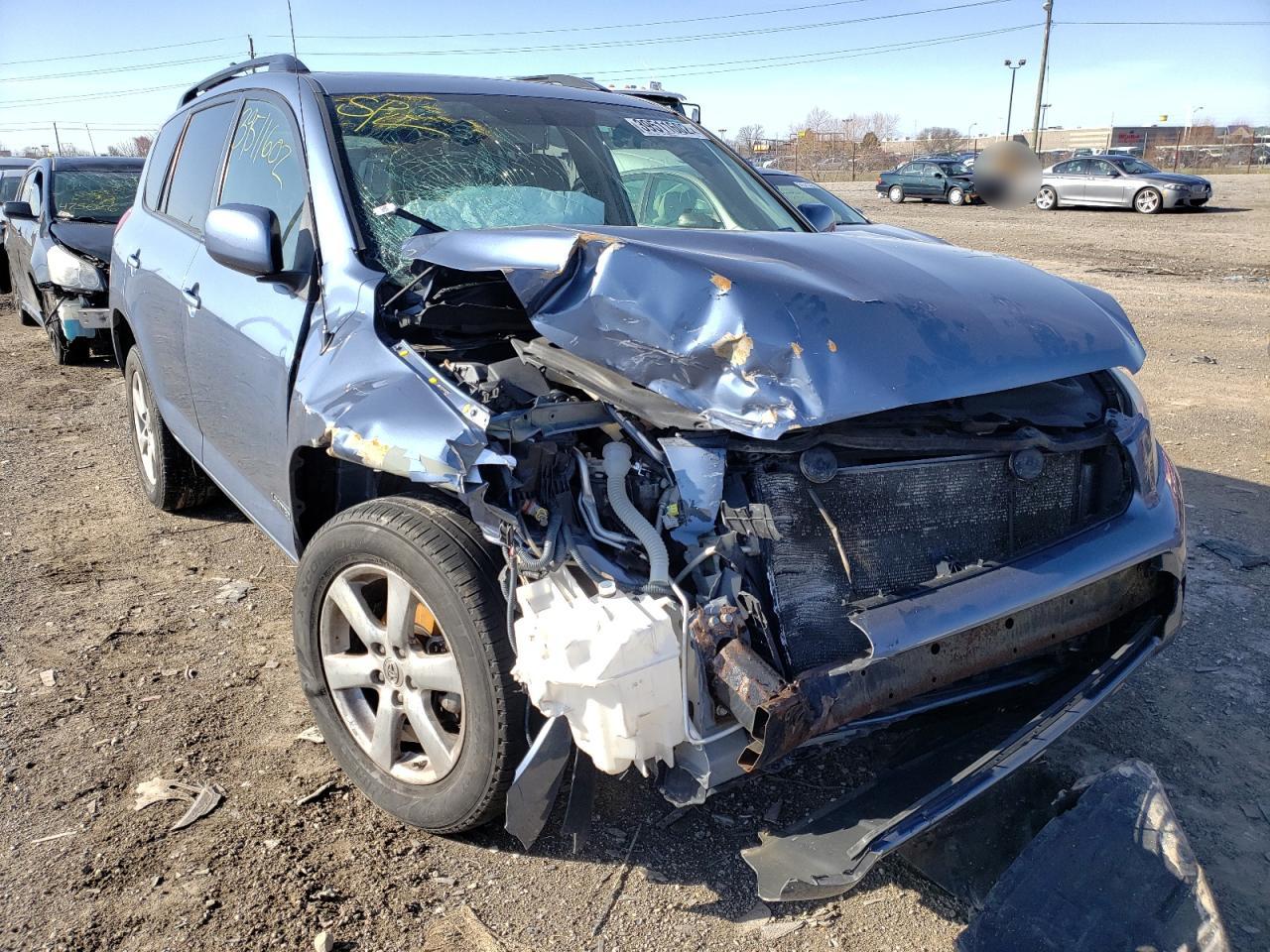 TOYOTA RAV4 LIMIT 2007 with VIN JTMZD31V476029953 - Photo from auction