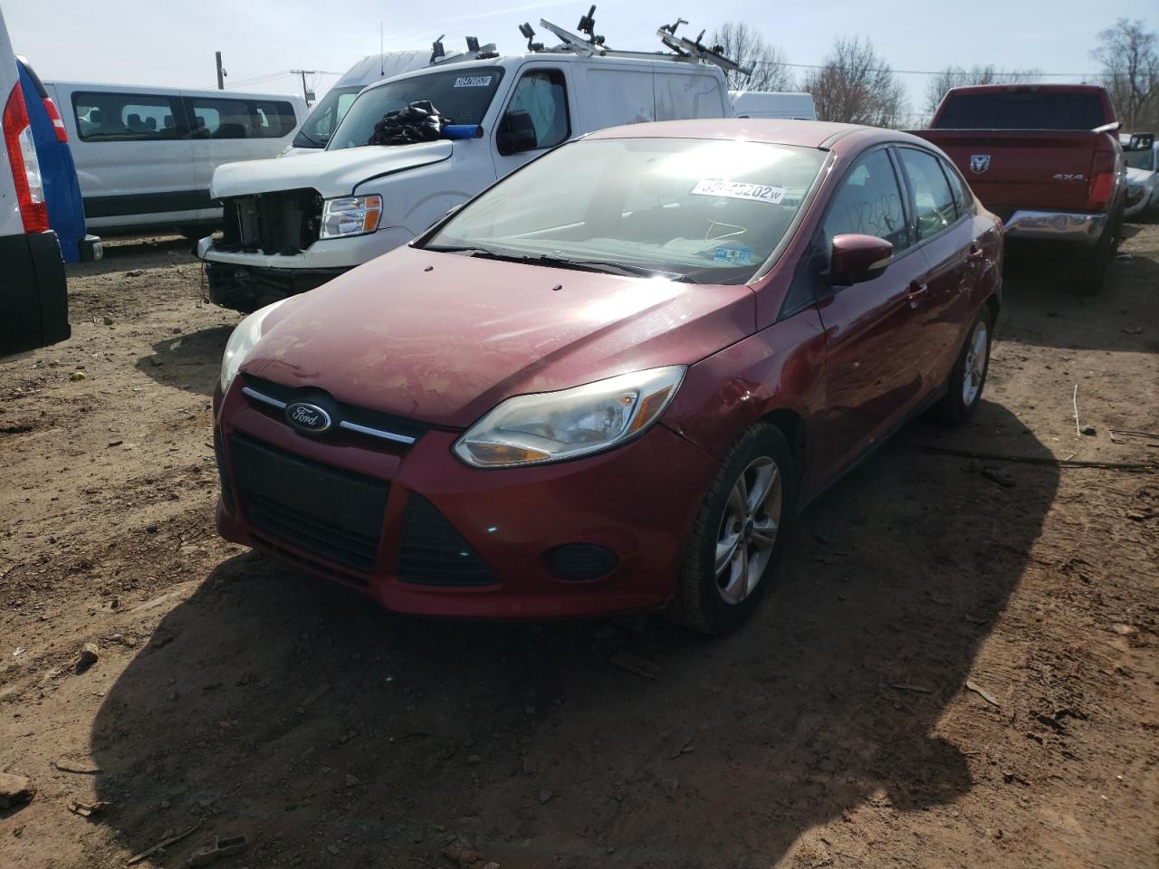Photo 2 from auction – 2013 FORD FOCUS SE with VIN 1FADP3F23DL240886