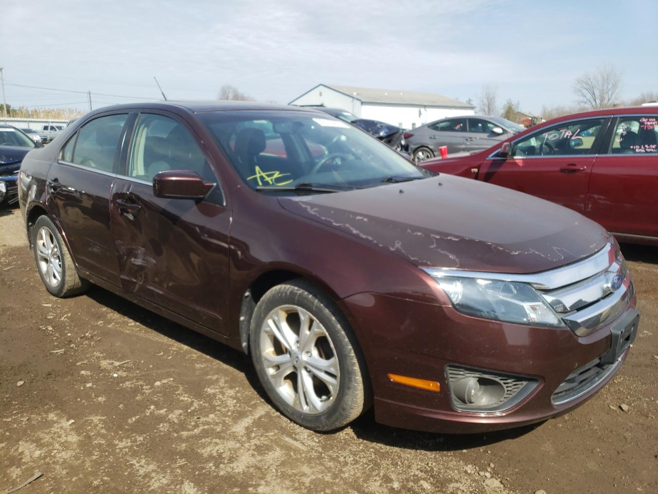 Photo 9 from auction – 2012 FORD FUSION with VIN 3FAHP0HA8CR216975