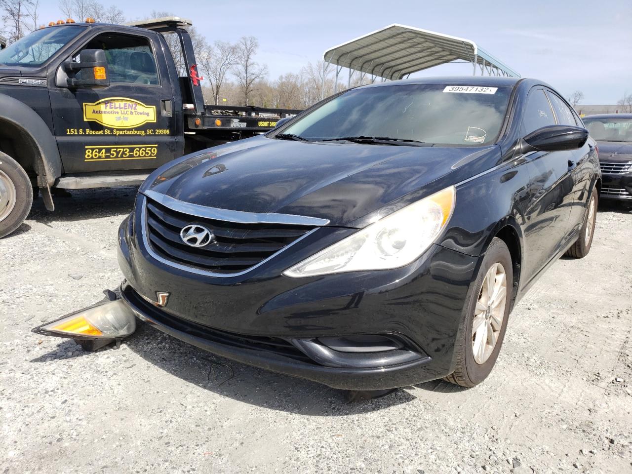 Photo 2 from auction – 2012 HYUNDAI SONATA GLS with VIN 5NPEB4AC2CH447324