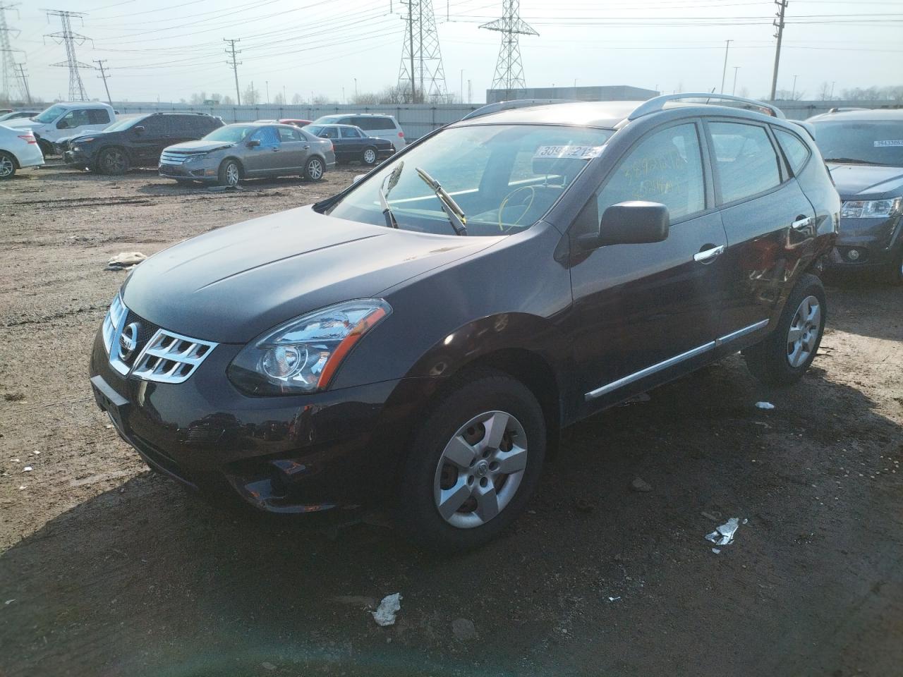 Photo 2 from auction – 2014 NISSAN ROGUE SELE with VIN JN8AS5MT6EW625267