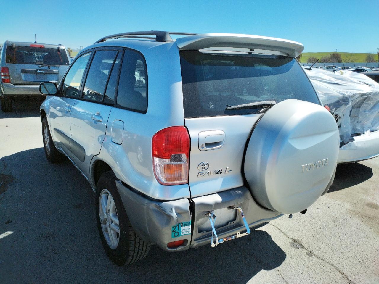 Photo 3 from auction – 2001 TOYOTA RAV4 with VIN JTEGH20V510016335