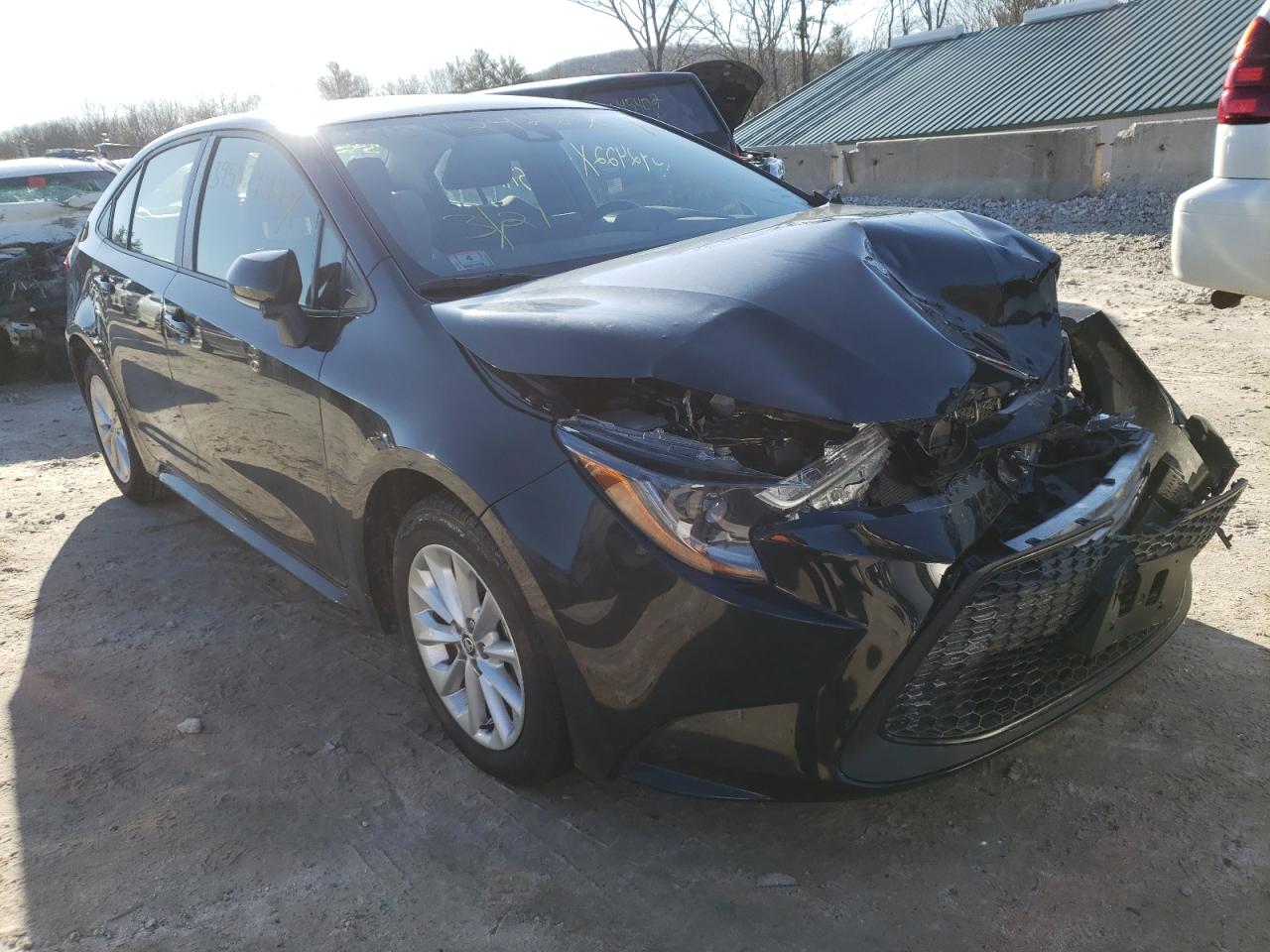 TOYOTA COROLLA LE 2021 with VIN JTDVPMAE2MJ133829 - Photo from auction