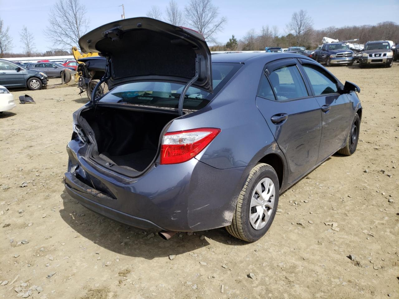Photo 4 from auction – 2014 TOYOTA COROLLA with VIN 2T1BURHE0EC140161