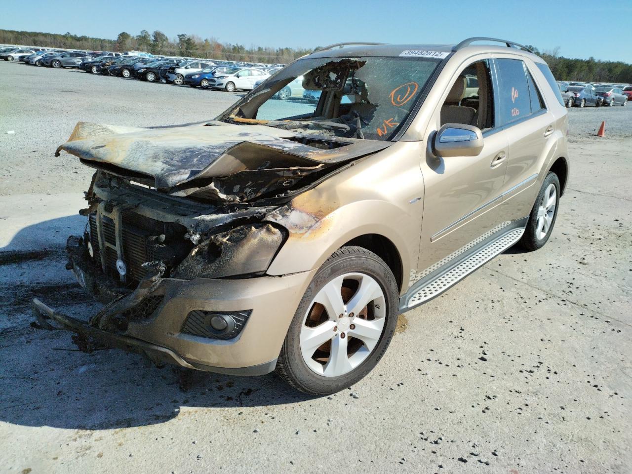 Photo 2 from auction – 2009 MERCEDES-BENZ ML with VIN 4JGBB25E29A498692