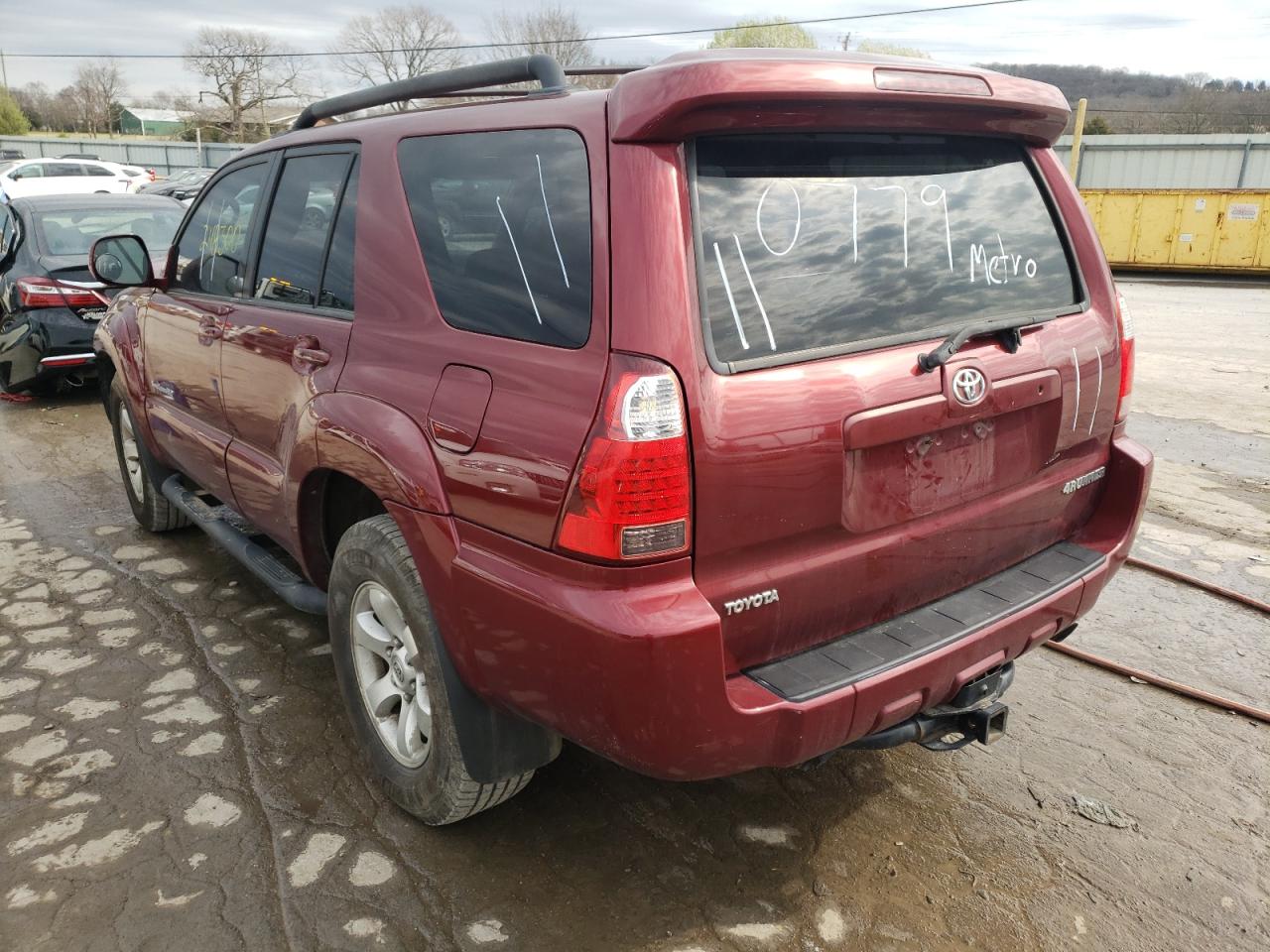 Photo 3 from auction – 2007 TOYOTA 4RUNNER SR with VIN JTEBT14R478040779