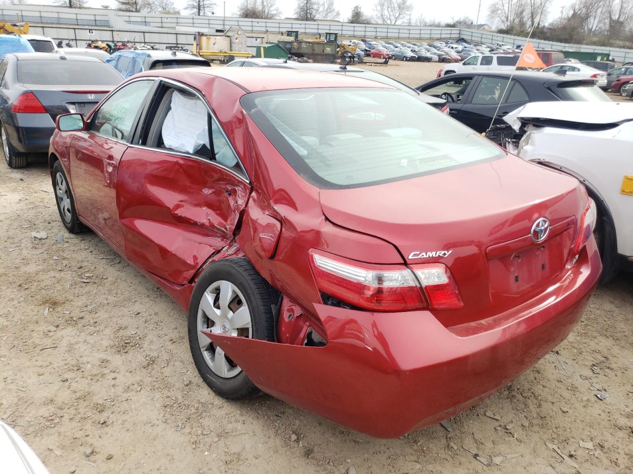 Photo 3 from auction – 2008 TOYOTA CAMRY CE with VIN 4T4BE46K48R047449