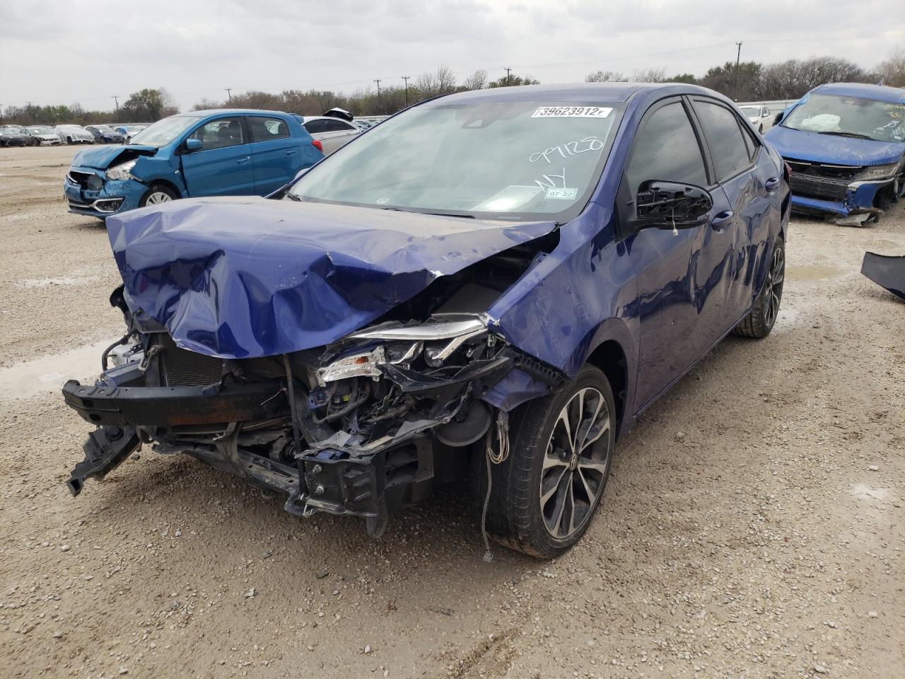 Photo 2 from auction – 2017 TOYOTA COROLLA L with VIN 5YFBURHE1HP585903