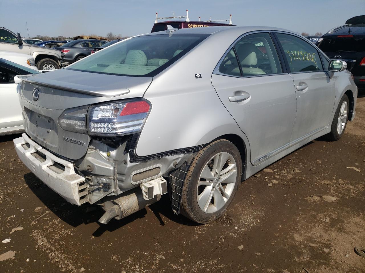 Photo 4 from auction – 2010 LEXUS HS 250H with VIN JTHBB1BAXA2013454