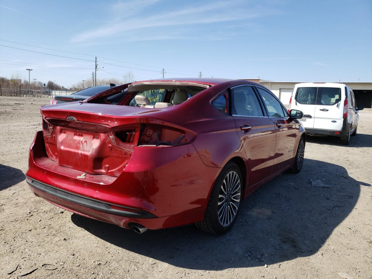 Photo 4 from auction – 2018 FORD FUSION SE with VIN 3FA6P0LU9JR190702