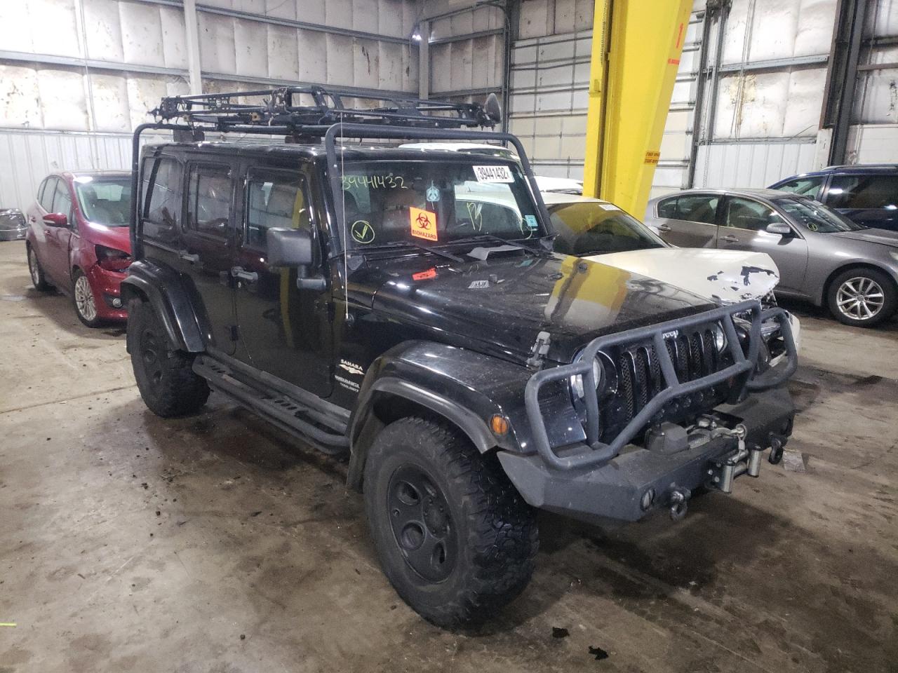 JEEP WRANGLER U 2012 with VIN 1C4BJWEG3CL160813 - Photo from auction
