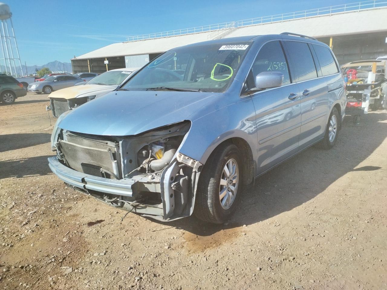 Photo 9 from auction – 2008 HONDA ODYSSEY EX with VIN 5FNRL38788B024187