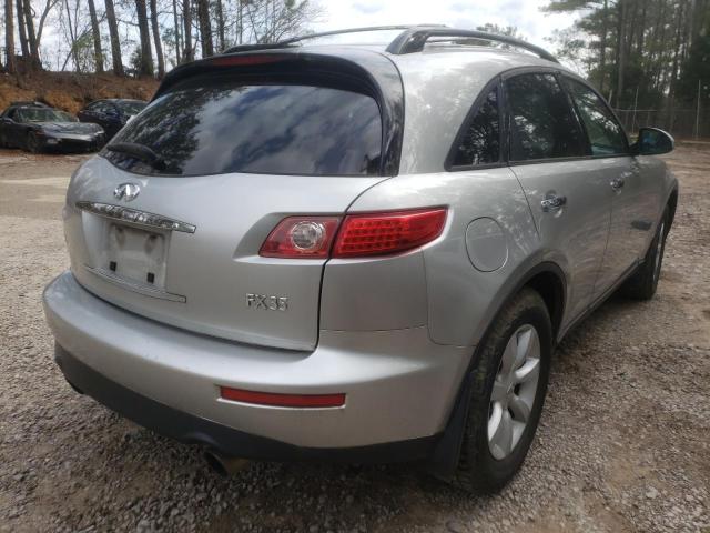 Photo 4 from auction – 2004 INFINITI FX35 with VIN JNRAS08W74X215007