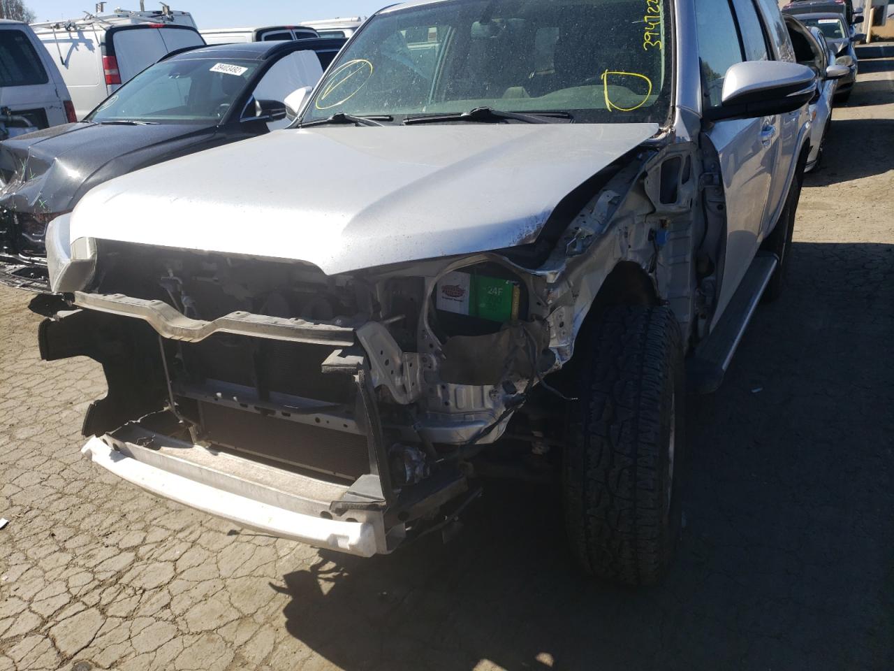 Photo 9 from auction – 2014 TOYOTA 4RUNNER SR with VIN JTEBU5JR5E5180010