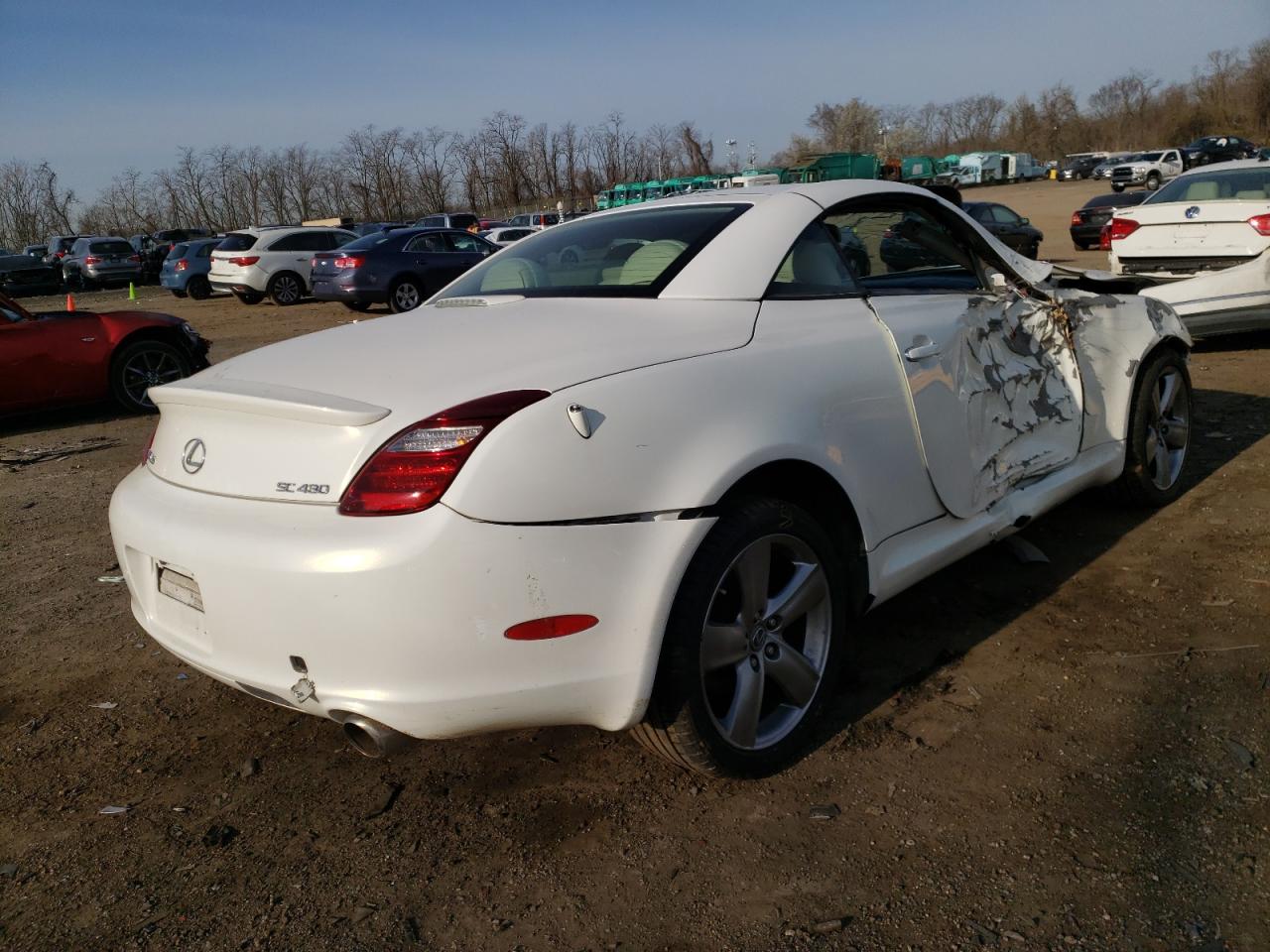 Photo 4 from auction – 2003 LEXUS SC 430 with VIN JTHFN48Y630038042