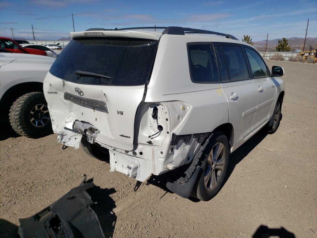 Photo 4 from auction – 2008 TOYOTA HIGHLANDER with VIN JTEES43A282060644