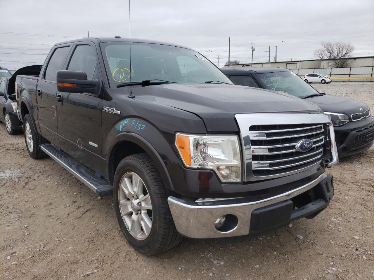 FORD F150 SUPER 2013 with VIN 1FTFW1CT5DKD52571 - Photo from auction