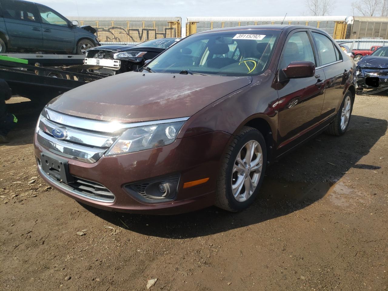 Photo 2 from auction – 2012 FORD FUSION with VIN 3FAHP0HA8CR216975