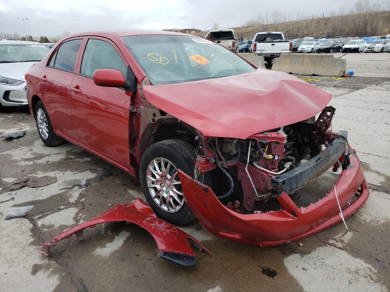 TOYOTA COROLLA BA 2013 with VIN 5YFBU4EE7DP197169 - Photo from auction