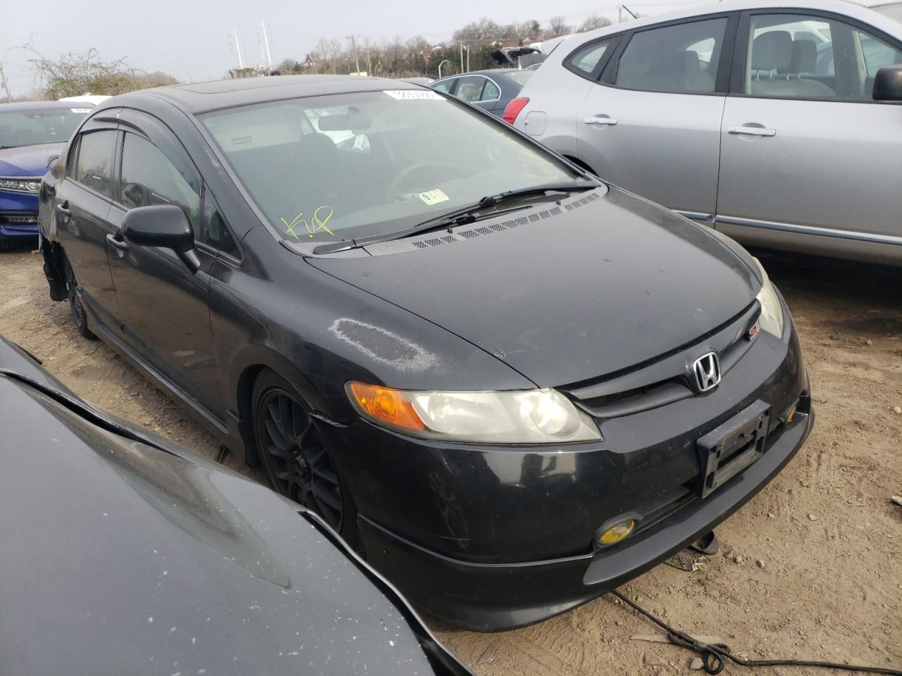 HONDA CIVIC SI 2007 with VIN 2HGFA55567H710858 - Photo from auction