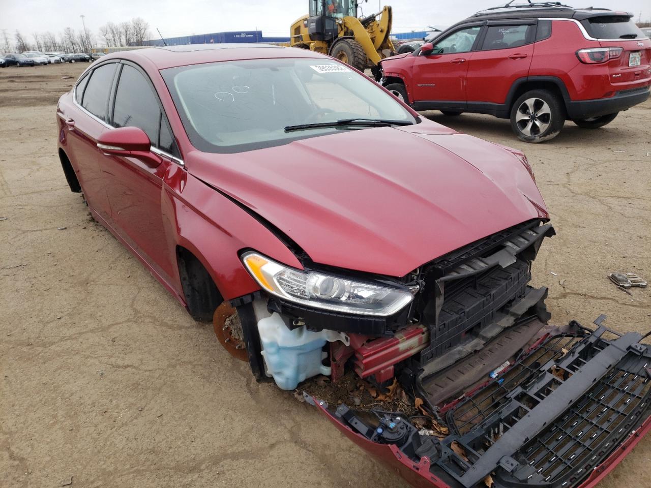 FORD FUSION SE 2016 with VIN 3FA6P0HDXGR373897 - Photo from auction