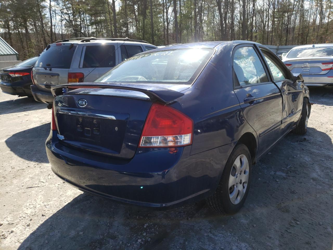 Photo 4 from auction – 2008 KIA SPECTRA EX with VIN KNAFE122685577451