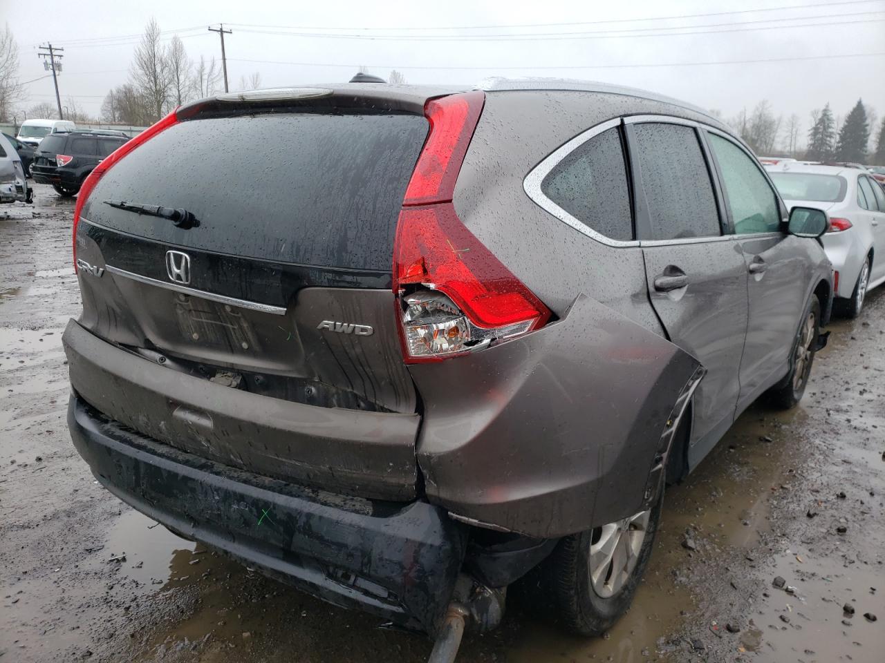 Photo 4 from auction – 2012 HONDA CR-V EXL with VIN 5J6RM4H70CL055677