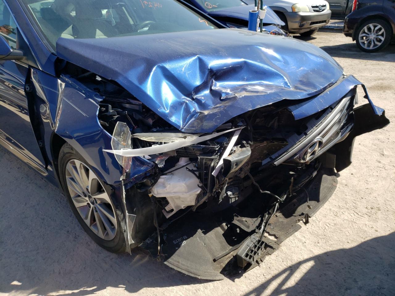 Photo 9 from auction – 2016 HYUNDAI SONATA SPO with VIN 5NPE34AF1GH278670