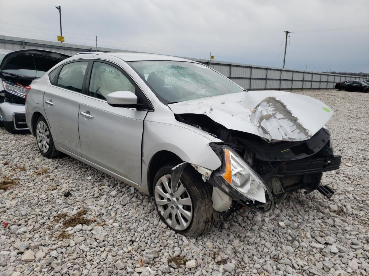 Photo 1 from auction – 2015 NISSAN SENTRA S with VIN 3N1AB7AP6FL660626