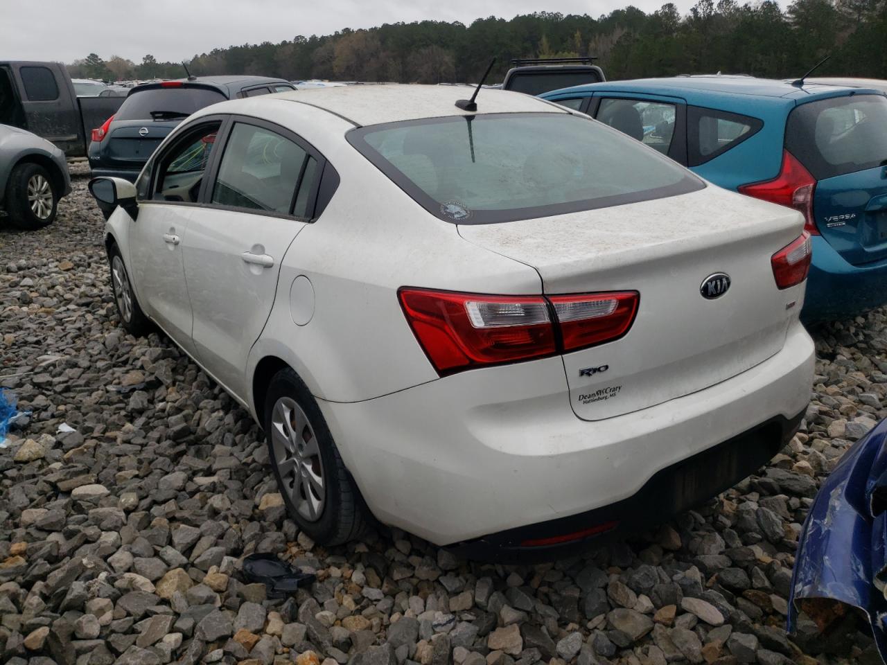 Photo 3 from auction – 2015 KIA RIO LX with VIN KNADM4A35F6421835