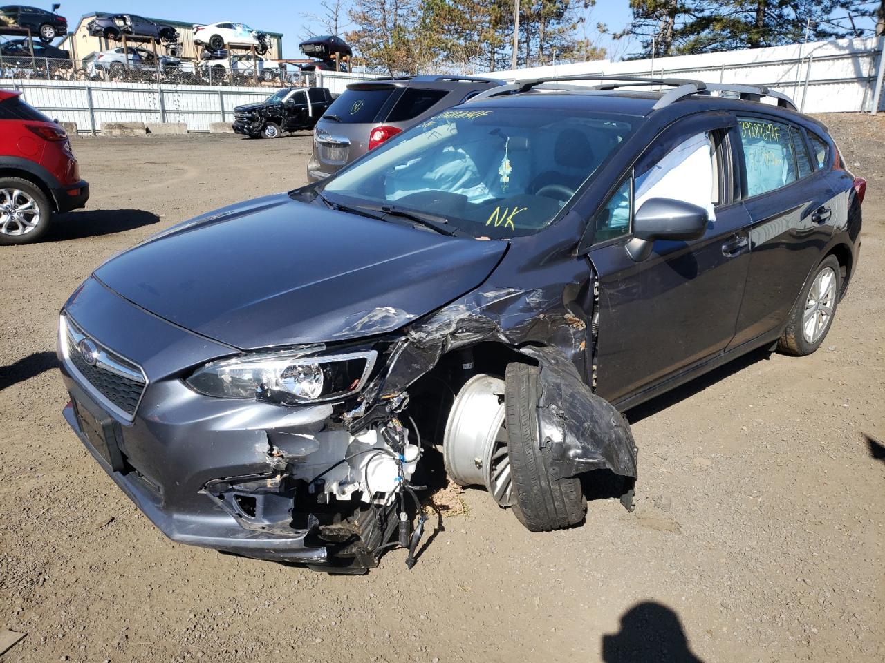 Photo 2 from auction – 2017 SUBARU IMPREZA PR with VIN 4S3GTAB66H3741485