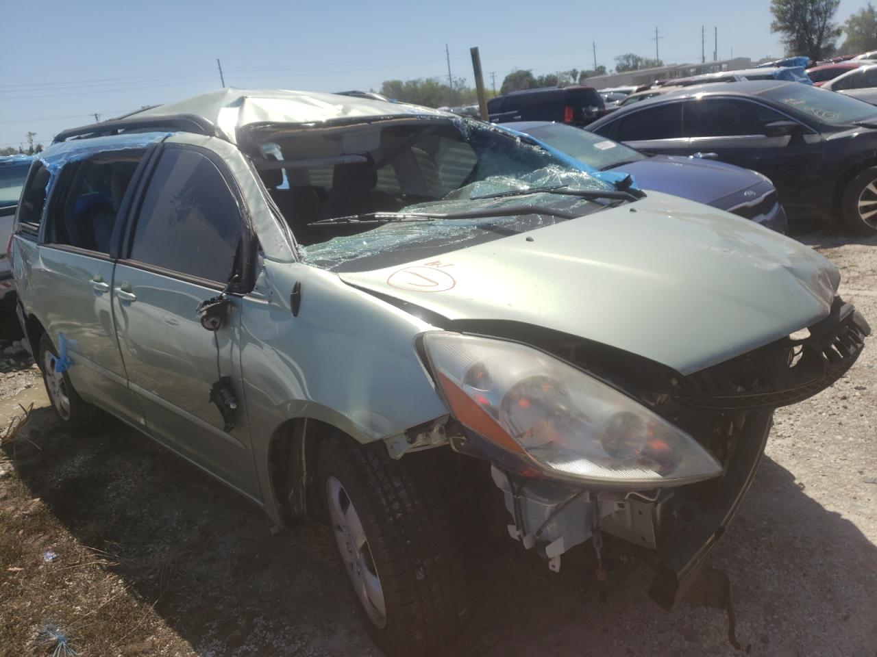 Photo 1 from auction – 2010 TOYOTA SIENNA CE with VIN 5TDKK4CC3AS308133