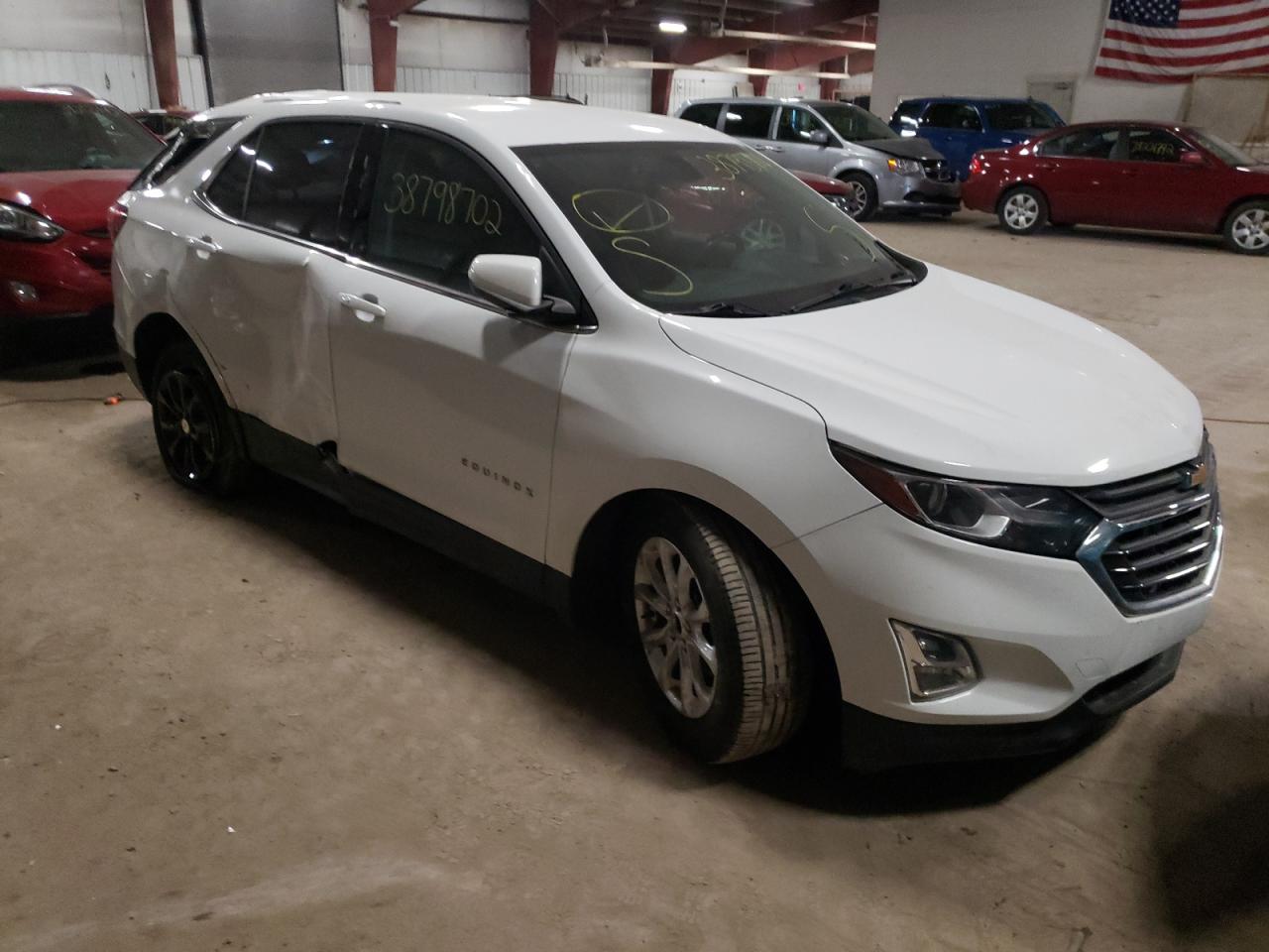 CHEVROLET EQUINOX LT 2018 with VIN 2GNAXJEV7J6350817 - Photo from auction