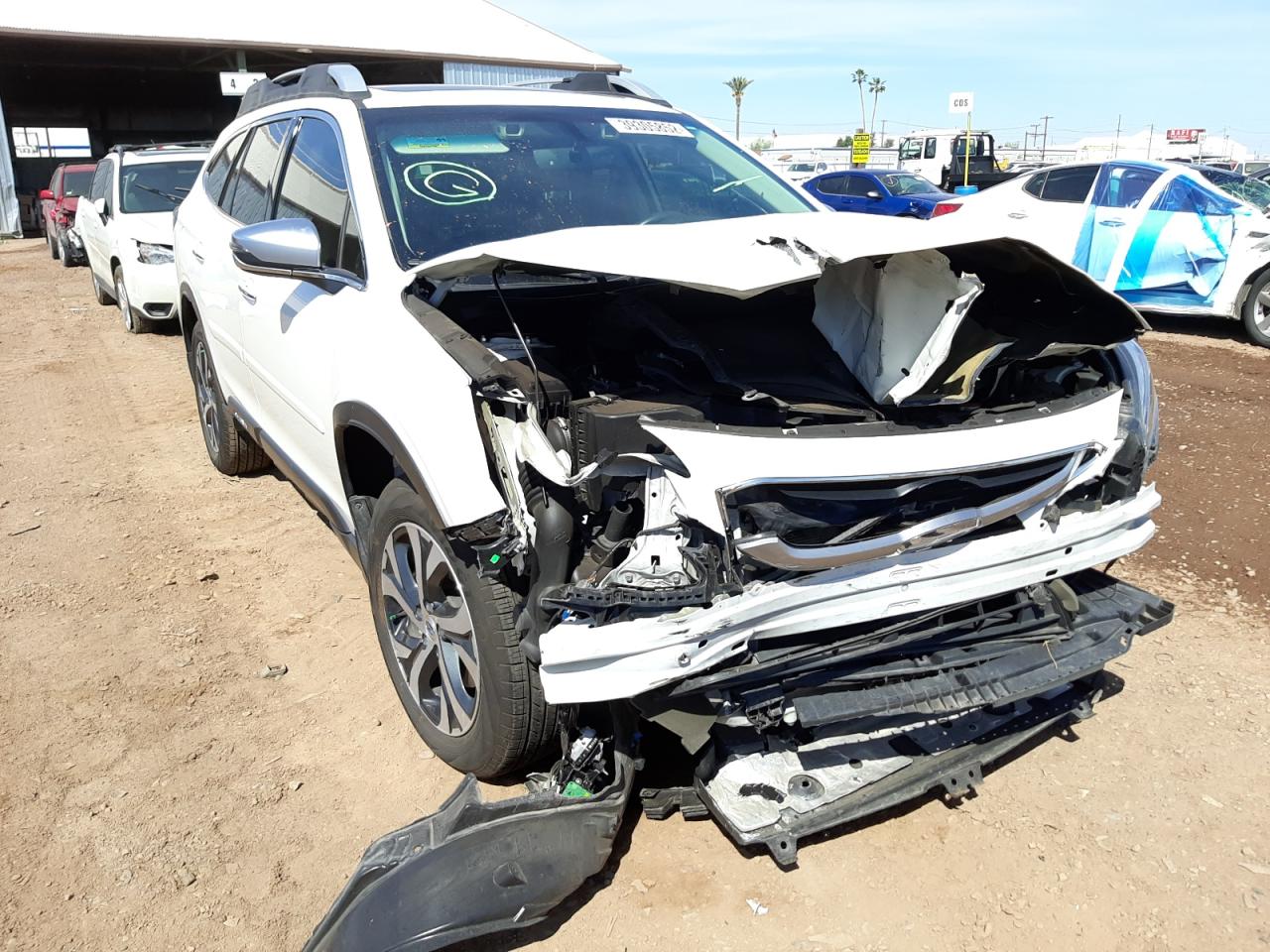 Photo 9 from auction – 2020 SUBARU OUTBACK TO with VIN 4S4BTGPD7L3239352