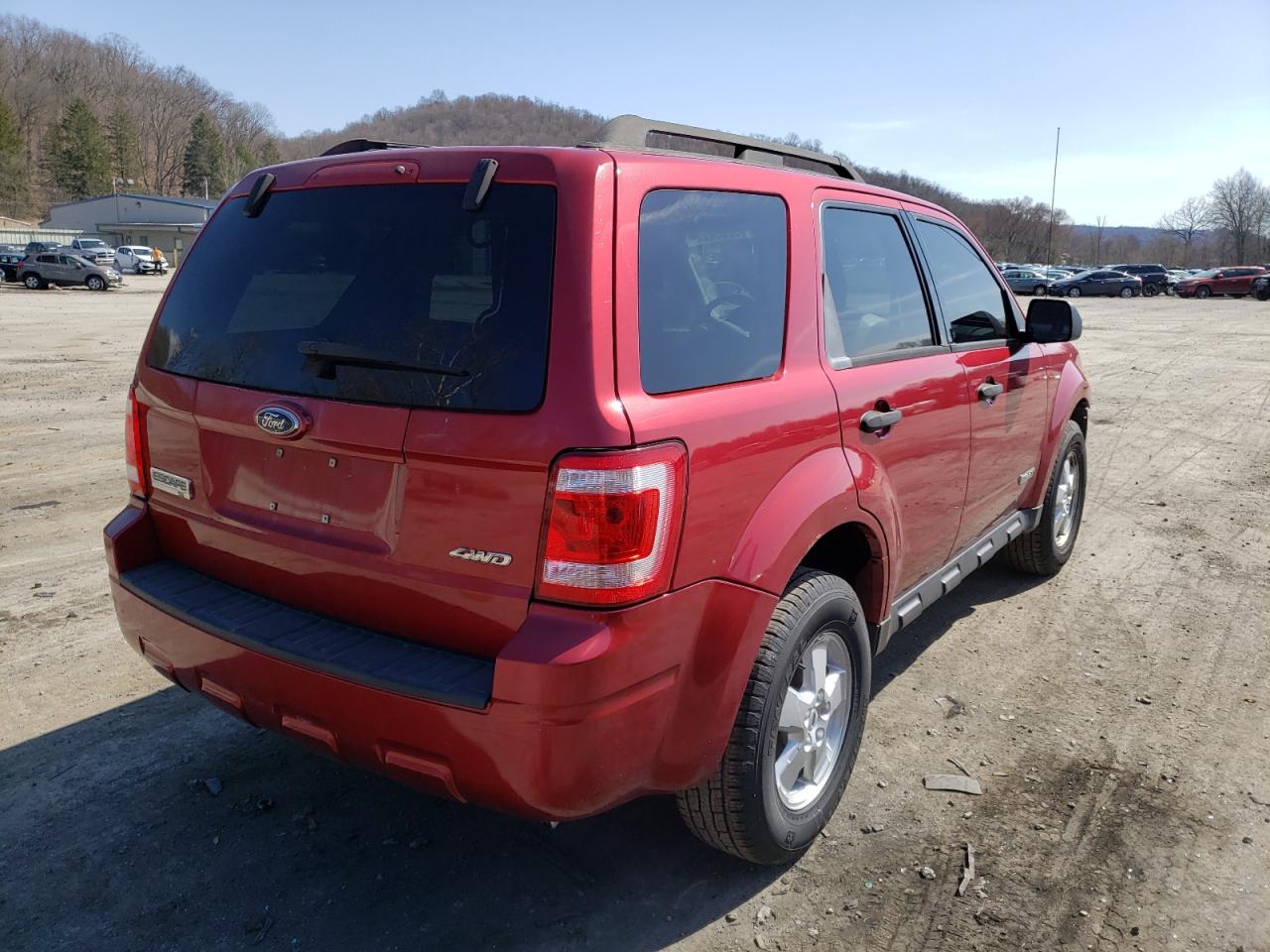 Photo 4 from auction – 2008 FORD ESCAPE XLT with VIN 1FMCU93Z18KE51000