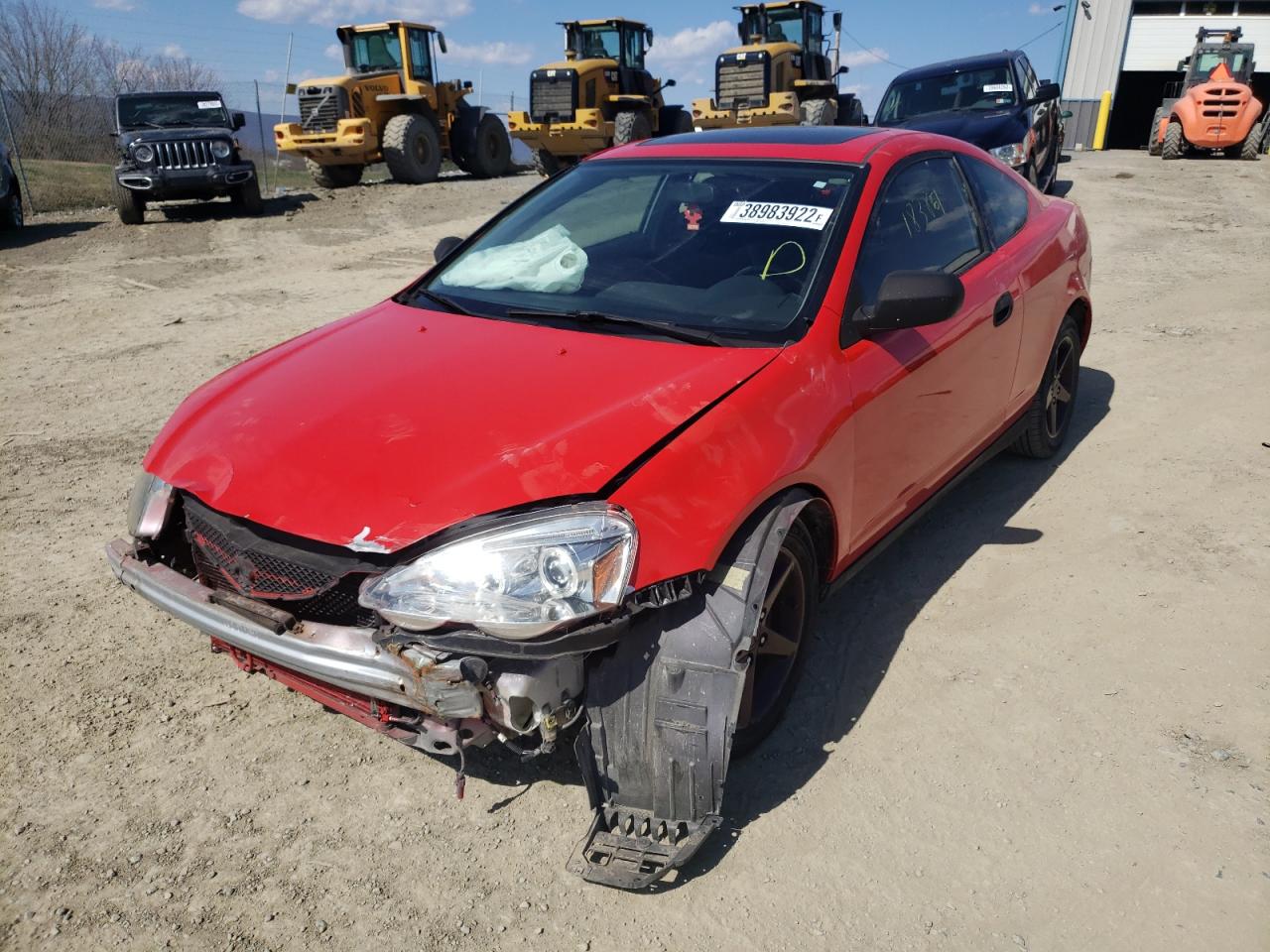 Photo 2 from auction – 2004 ACURA RSX with VIN JH4DC54894S005485